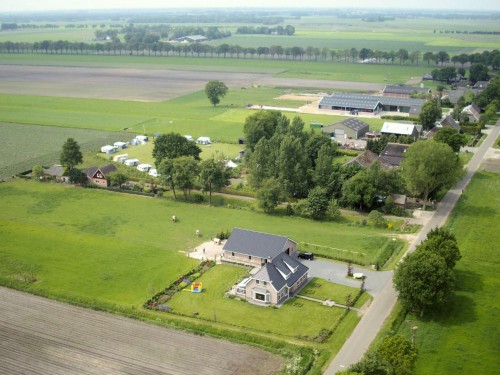 luchtfoto camping